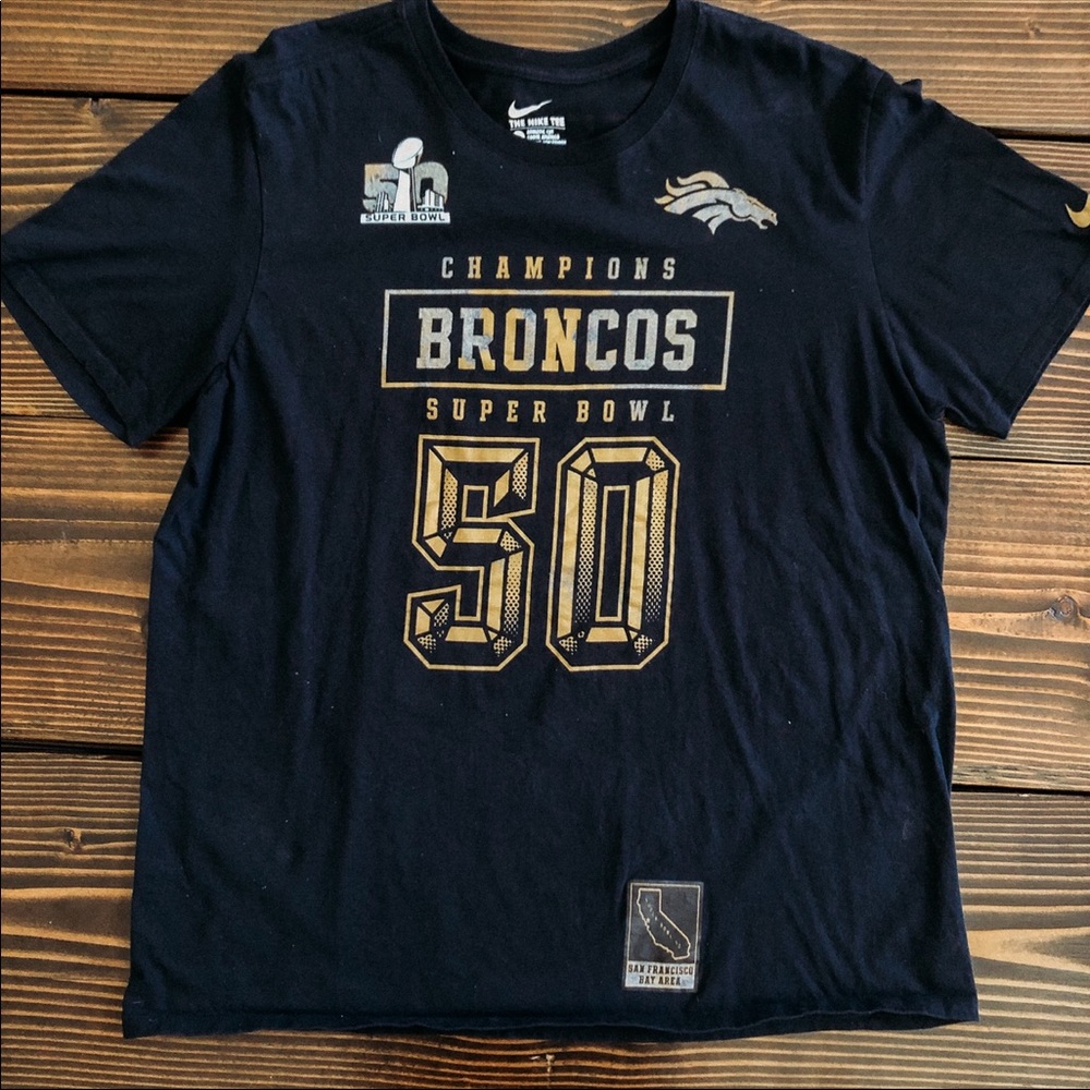 DENVER BRONCOS SUPER BOWL 50 CHAMPIONS T-SHIRT